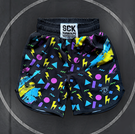 HYBRID SHORTS - Retro Aloha