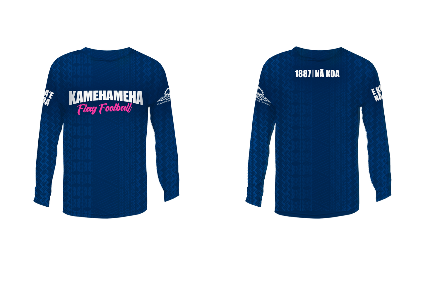 KSM Flag Football - Reversible Long Sleeve Tshirt